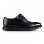 Cole Haan Lunargrand Cap Toe Men’s Leather Oxford Dress Shoes C12609 Black