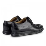 Cole Haan Lunargrand Cap Toe Men’s Leather Oxford Dress Shoes C12609 Black
