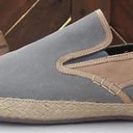 Cole Haan Size 16 &lsquo;Seawall&rsquo; Slip On Shoes Gray Suede & Tan Leather