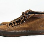 HUGO BOSS BLACK LABEL BAKERO SHOES SNEAKERS BROWN 100% LEATHER NEW SIZE 10 43
