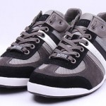 Hugo Boss Akeen 2014 # 50247604 030 Medium Grey Casual Sneakers SZ 7 – 12