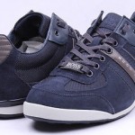 Hugo Boss Akeen 2014 # 50247604 460 Open Blue Casual Sneakers SZ 7 – 12