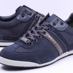 Hugo Boss Akeen 2014 # 50247604 460 Open Blue Casual Sneakers SZ 7 – 12