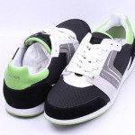 Hugo Boss Green Label Faster Road # 50261681 001 Black Green Men SZ 7 – 12