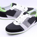 Hugo Boss Green Label Faster Road # 50261681 001 Black Green Men SZ 7 – 12