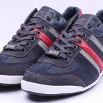 Hugo Boss Akeen 2014 # 50247604 417 Navy Casual Sneakers SZ 7 – 12