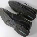 COLE HAAN Black Leather Walking Shoes Lace Up Oxford Sneakers Men 8,5 M Nike Air