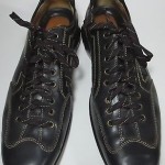 COLE HAAN Black Leather Walking Shoes Lace Up Oxford Sneakers Men 8,5 M Nike Air