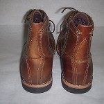 TIMBERLAND EARTHKEEPERS CITY 6 INCH SIDE ZIPPER BOOT SZ 8 BROWN LEATHER 19558