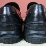 COLE HAAN COUNTRY NIKE AIR BLACK LEATHER SLIP-ON LOAFERS/SHOES 10½ M