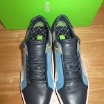 HUGO BOSS GREEN LABEL   MEN’S TRAINERS / SHOES ‘ATTAIN’ NAVY Size 11US
