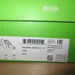HUGO BOSS GREEN LABEL   MEN’S TRAINERS / SHOES ‘ATTAIN’ NAVY Size 11US