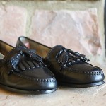 Cole Haan Men’s Black Leather Comfortable Casual Pinch Tasseled Loafers Size 8.5