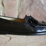 Cole Haan Men’s Black Leather Comfortable Casual Pinch Tasseled Loafers Size 8.5