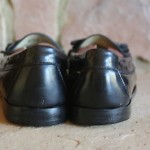 Cole Haan Men’s Black Leather Comfortable Casual Pinch Tasseled Loafers Size 8.5