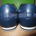 NEW HUGO BOSS GREEN LABEL VICTOIRE TEXAS NAVY  MEN’S  WALKING SHOES Size 12 US