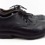 Timberland Black Leather Lace Wingtip Shoes Women Size 11 Wide