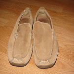 Cole Haan Tan Suede Leather Shoes, Mens sz.8M