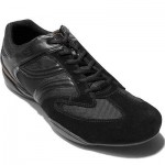 $225 Hugo Boss ORANGE Label Black Mens Shoes 8 41 Trainers Sneakers 7.5 40.5