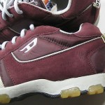 DIESEL 10 Rich Red Burgundy with Gray Suede Canvas Vinyl Vtg Classic RARE OG