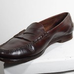Cole Haan Country 15N Narrow Brown Saddle Tan Casual Penny Loafers
