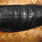 MEN’S COLE HAAN BLACK W/BROWN HEEL TRIM LOAFERS SHOES SIZE 9M
