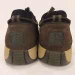 COLE HAAN NIKE AIR Brown Nubuck Leather Slip-on Moccasin Casual Shoes Mens 7 1/2