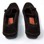 Cole Haan Country Mocassin Brown Suede Tassle Loafer Shoes  8.5 M Italy