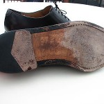 COLE HAAN MENS DARK BURGUNDY LEATHER OXFORD SHOES SIZE 11 D