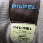 NEW DIESEL MEN FU-LL DARK BROWN NIGHT FASHION ARMY BOOTS SHOES $295 SIZE 8.5 US