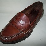 COLE HAAN MENS BROWN LEATHER LOAFER SIZE 8.5 M