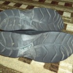 Clarks Black Leather Suede Slip on Shoes Men’s Sz 10.5