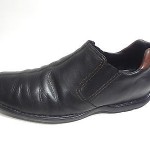 COLE HAAN MENS LOAFERS BLACK LEATHER SHOES SIZE 11.5 M