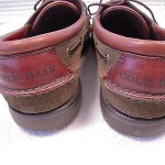 Cole Haan  Mens  Brown and Olive Green Suede Moc Toe 08648970  Size 10 1/2 D