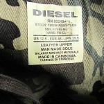 NEW DIESEL MEN FU-LL GREEN OLIVE NIGHT FASHION ARMY BOOTS SHOES $295 12.5/46