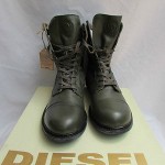 NEW DIESEL MEN FU-LL GREEN OLIVE NIGHT HOT FASHION ARMY BOOTS SHOES $295 SIZE 12