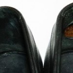 HUGO BOSS Sz 9.5 Black Leather Loafers