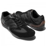 $225 Hugo Boss ORANGE Label Black Mens Shoes 8 41 Trainers Sneakers 7.5 40.5