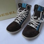 NEW DIESEL MEN FU-LL GREEN OLIVE NIGHT FASHION ARMY BOOTS SHOES $295 SIZE 8.5/41