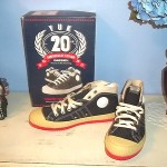 NEW IN BOX DIESEL TRAINERS YUK 20TH ANNIVERSARY 12.5 BLACK MAYO CANVAS SHOES