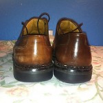 MENS COLE HAAN BROWN OXFORDS CASUAL SIZE 9 M USED