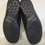 COLE HAAN Mens DRIVING Black Leather Oxford SNEAKERS Used SHOES Size 9.5