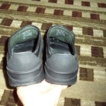 Clarks Black Leather Suede Slip on Shoes Men’s Sz 10.5