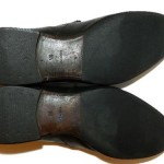 HUGO BOSS Sz 9.5 Black Leather Loafers