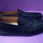 Cole Haan Nike Air Size 13 Mens Black Slip On Shoes Leather