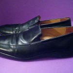 Cole Haan Nike Air Size 13 Mens Black Slip On Shoes Leather