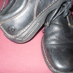 Men’s Shoes COLE HAAN Black Leather Nike Air Oxfords Size 10 M