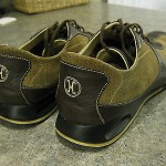 Mens COLE HAAN Nike Air Two Tone Leather Casual Shoes Size C03991 10.5 VERY GOOD