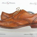 Mens Cole Haan Stylish Brown Leather Oxfords Shoes Sz. 11.5 M