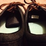 Vans Era Herringbone Mens Size 11 shoe with Leather Laces